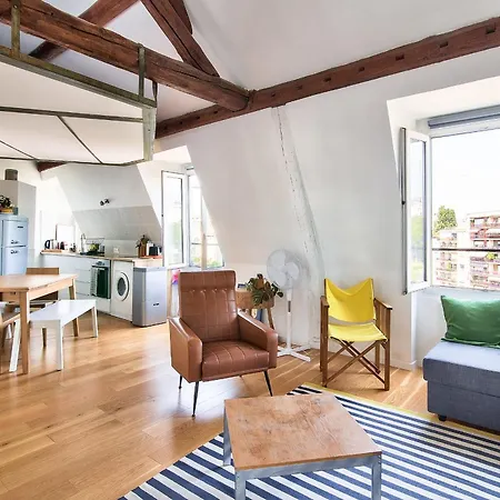 Guestready - Bright And Chic In The 20th Arr. Apartman Párizs